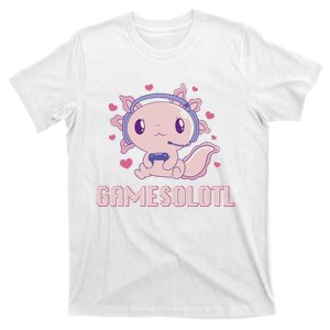 Gamesolotl Axolotl shirt, Gamer Axolotl Lover Cute T-Shirt