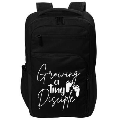 Growing A Tiny Disciple Christian Mom Pregnancy Impact Tech Backpack