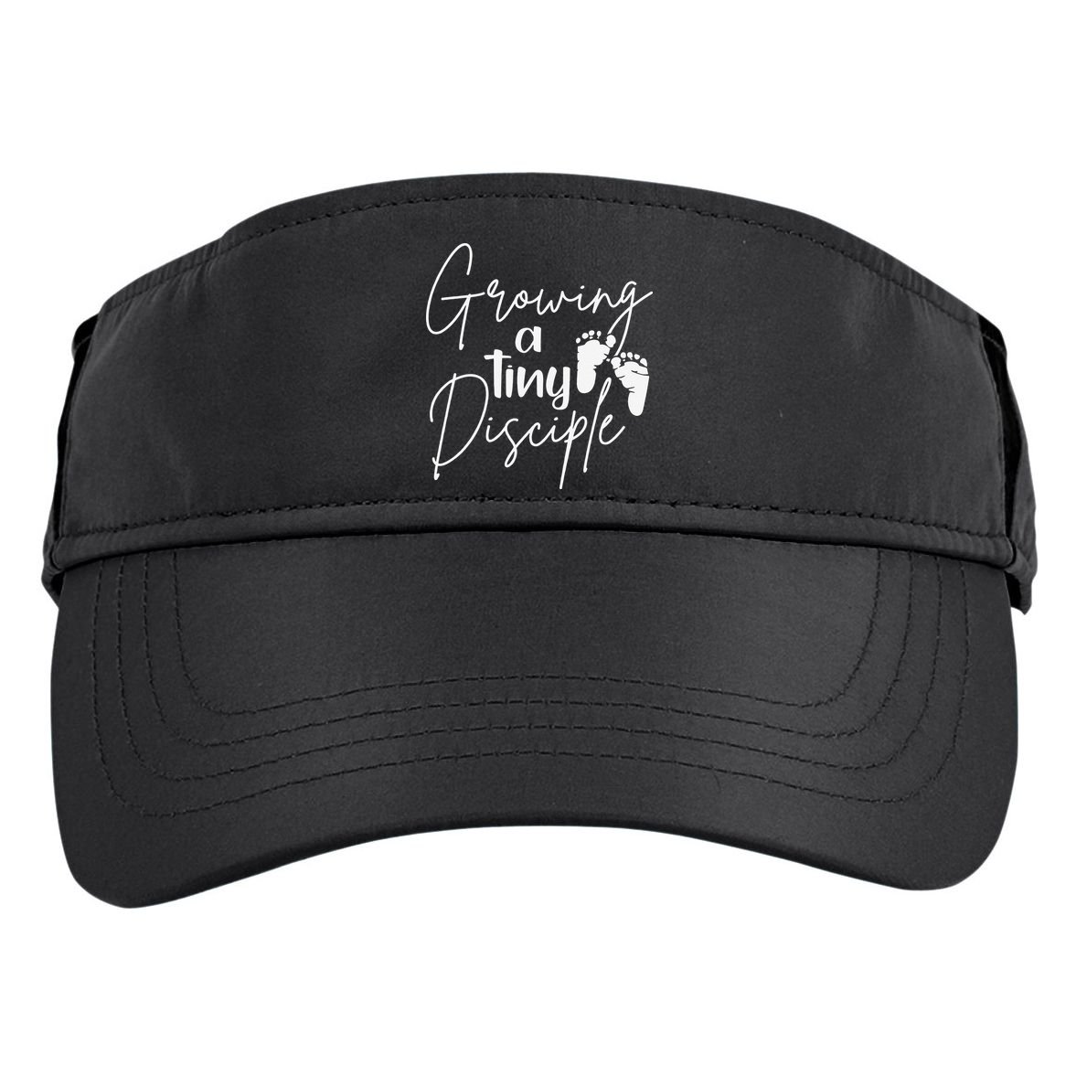 Growing A Tiny Disciple Christian Mom Pregnancy Adult Drive Performance Visor