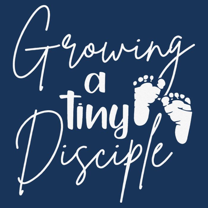 Growing A Tiny Disciple Christian Mom Pregnancy 7-Panel Snapback Hat