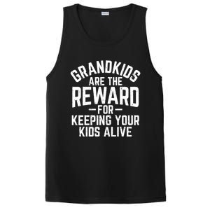 Grandkids Are The Reward For Keeping Your Kids Alive PosiCharge Competitor Tank