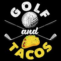 Golf And Tacos Funny Mexican Dish Favorite Sport Golfer 16 in Basic Backpack