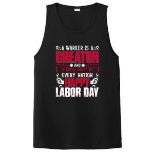 Great Asset To Every Nation Happy Labor Day Gift PosiCharge Competitor Tank