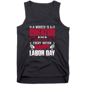 Great Asset To Every Nation Happy Labor Day Gift Tank Top