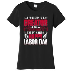 Great Asset To Every Nation Happy Labor Day Gift Women's T-Shirt