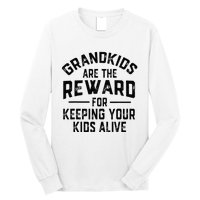 Grand Are The Reward For Keeping Your Alive Long Sleeve Shirt