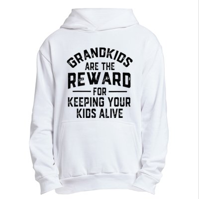 Grand Are The Reward For Keeping Your Alive Urban Pullover Hoodie