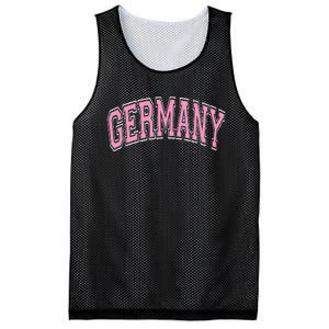 Germany Arched Text Mesh Reversible Basketball Jersey Tank