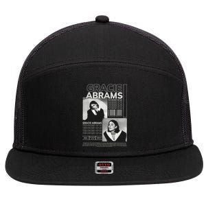 Gracies Album The Secrets Of Us Abrams 7 Panel Mesh Trucker Snapback Hat