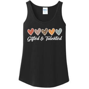 Gifted And Talented Teaching School Appreciation Gifts Ladies Essential Tank