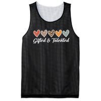 Gifted And Talented Teaching School Appreciation Gifts Mesh Reversible Basketball Jersey Tank