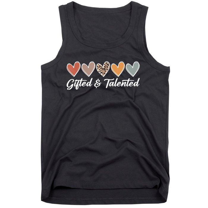 Gifted And Talented Teaching School Appreciation Gifts Tank Top