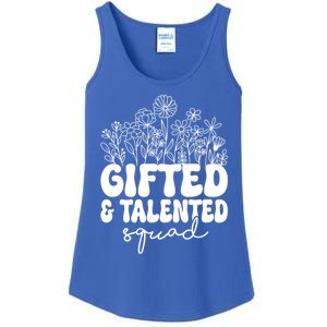 Gifted And Talented Squad Teaching School Appreciation Funny Gift Ladies Essential Tank