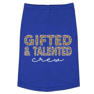 Gifted And Talented Crew Teaching School Appreciation Gift Doggie Tank