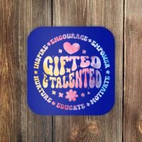 Gifted And Talented Teacher Appreciation Week Back To School Gift Coaster