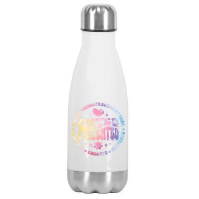 Gifted And Talented Teacher Appreciation Week Back To School Gift Stainless Steel Insulated Water Bottle