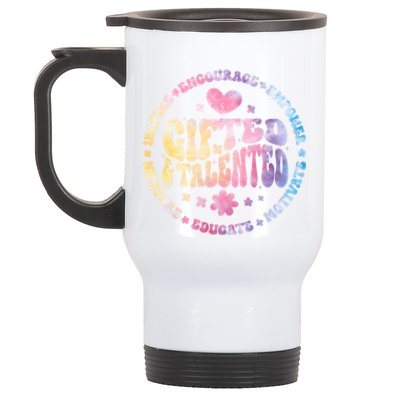 Gifted And Talented Teacher Appreciation Week Back To School Gift Stainless Steel Travel Mug