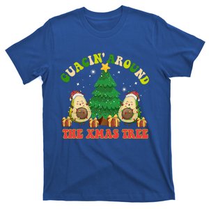 Guacin' Around The Xmas Tree Christmas Santa Avocado Vegan  T-Shirt