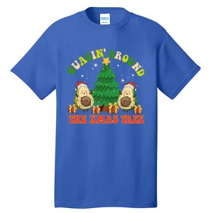 Guacin' Around The Xmas Tree Christmas Santa Avocado Vegan  Tall T-Shirt