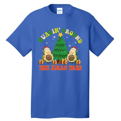 Guacin' Around The Xmas Tree Christmas Santa Avocado Vegan  Tall T-Shirt