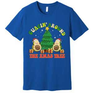 Guacin' Around The Xmas Tree Christmas Santa Avocado Vegan  Premium T-Shirt