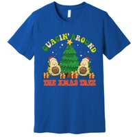 Guacin' Around The Xmas Tree Christmas Santa Avocado Vegan  Premium T-Shirt