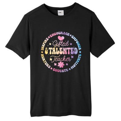 Gifted And Talented Teacher Appreciation Week Back To School Gift Tall Fusion ChromaSoft Performance T-Shirt