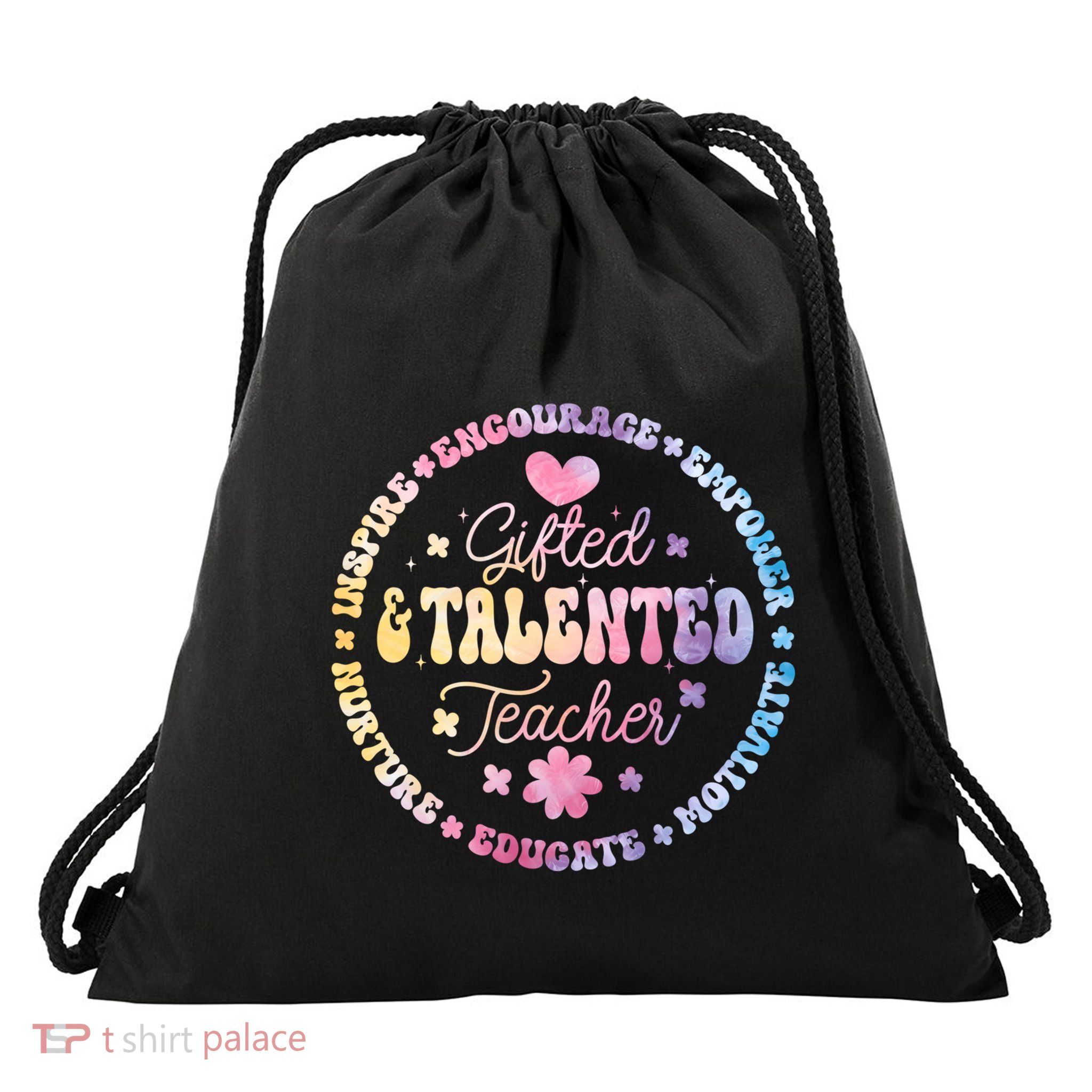 Gifted And Talented Teacher Appreciation Week Back To School Gift Drawstring Bag