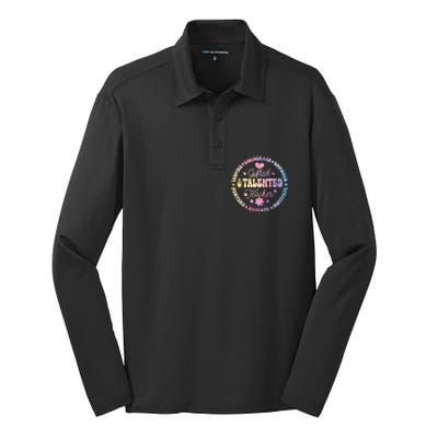 Gifted And Talented Teacher Appreciation Week Back To School Gift Silk Touch Performance Long Sleeve Polo