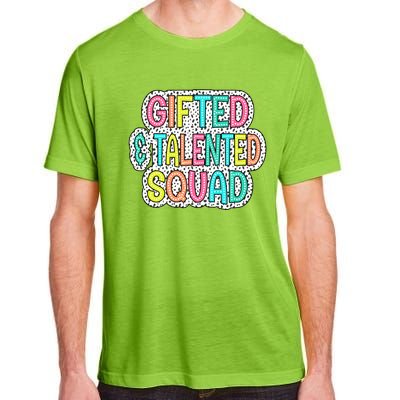 Gifted And Talented Squad Teaching School Appreciation Gift Adult ChromaSoft Performance T-Shirt