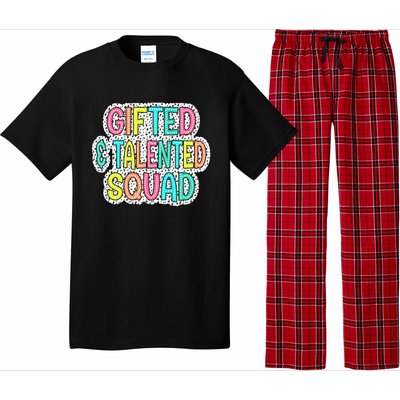 Gifted And Talented Squad Teaching School Appreciation Gift Pajama Set