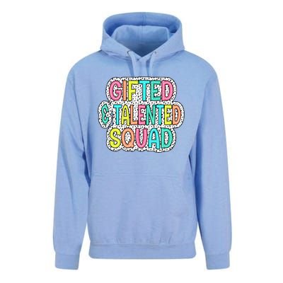 Gifted And Talented Squad Teaching School Appreciation Gift Unisex Surf Hoodie