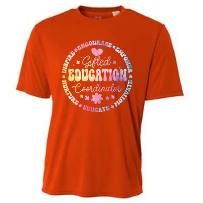 Gifted And Talented Education Coordinator Appreciation Week Cute Gift Cooling Performance Crew T-Shirt