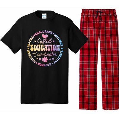 Gifted And Talented Education Coordinator Appreciation Week Cute Gift Pajama Set