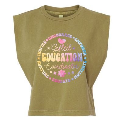 Gifted And Talented Education Coordinator Appreciation Week Cute Gift Garment-Dyed Women's Muscle Tee