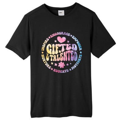 Gifted And Talented Teacher Appreciation Week Back To School Great Gift Tall Fusion ChromaSoft Performance T-Shirt