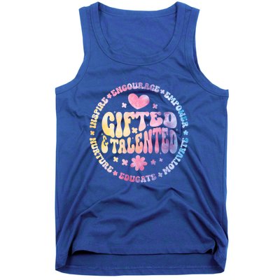 Gifted And Talented Teacher Appreciation Week Back To School Great Gift Tank Top