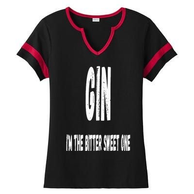 Gin and Tonic Couples Matching Halloween Costumes Ladies Halftime Notch Neck Tee