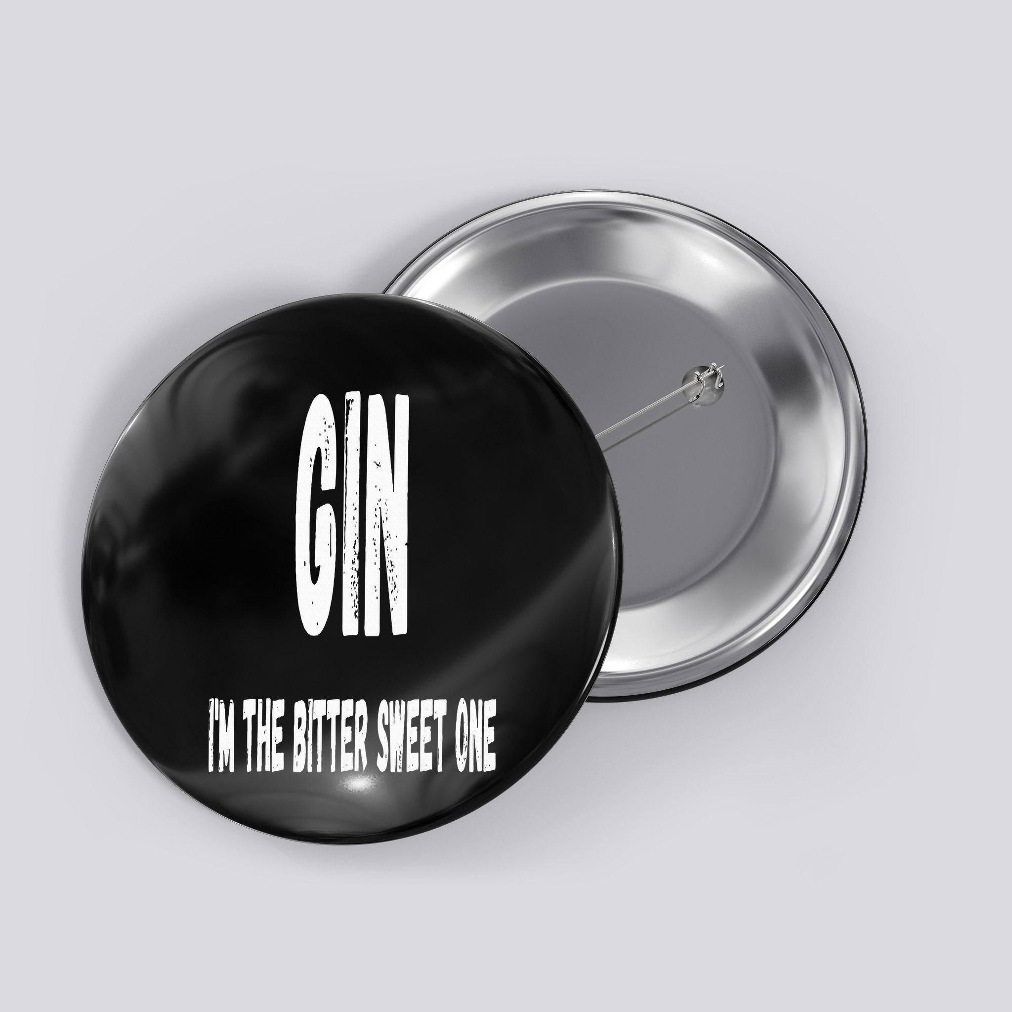 Gin and Tonic Couples Matching Halloween Costumes Button
