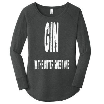 Gin and Tonic Couples Matching Halloween Costumes Women's Perfect Tri Tunic Long Sleeve Shirt