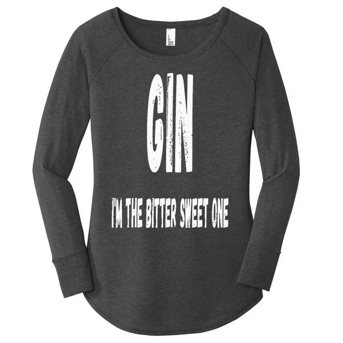 Gin and Tonic Couples Matching Halloween Costumes Women's Perfect Tri Tunic Long Sleeve Shirt