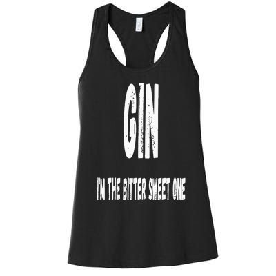 Gin and Tonic Couples Matching Halloween Costumes Women's Racerback Tank