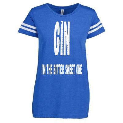 Gin and Tonic Couples Matching Halloween Costumes Enza Ladies Jersey Football T-Shirt