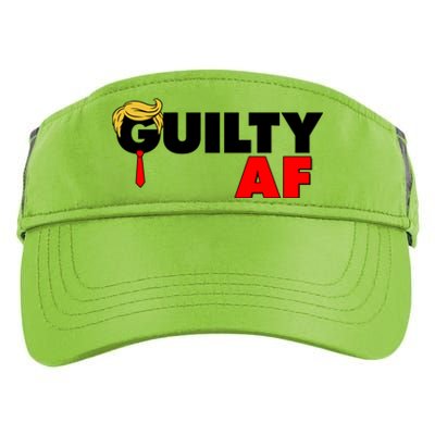 Guilty Af Trump Adult Drive Performance Visor