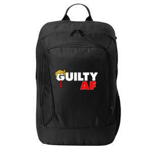 Guilty Af Trump City Backpack