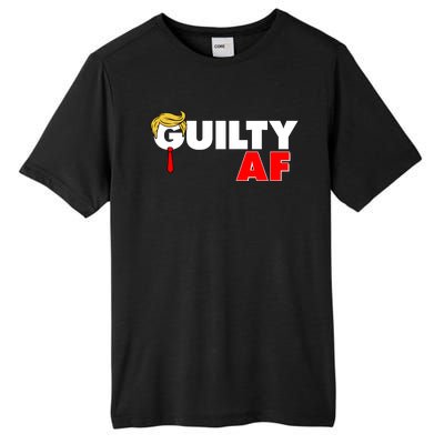 Guilty Af Trump Tall Fusion ChromaSoft Performance T-Shirt