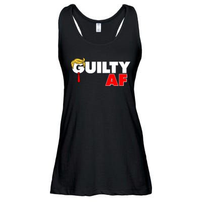 Guilty Af Trump Ladies Essential Flowy Tank