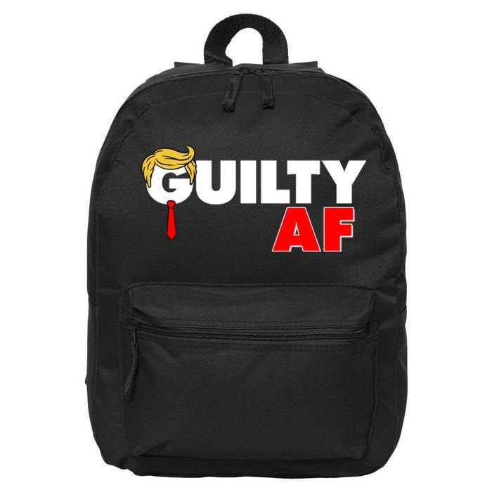 Guilty Af Trump 16 in Basic Backpack