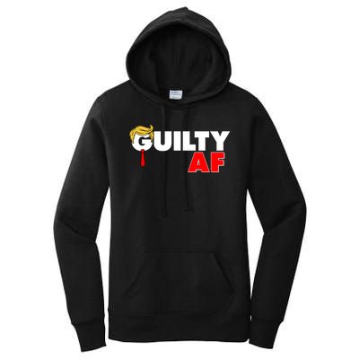 Guilty Af Trump Women's Pullover Hoodie