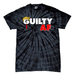 Guilty Af Trump Tie-Dye T-Shirt